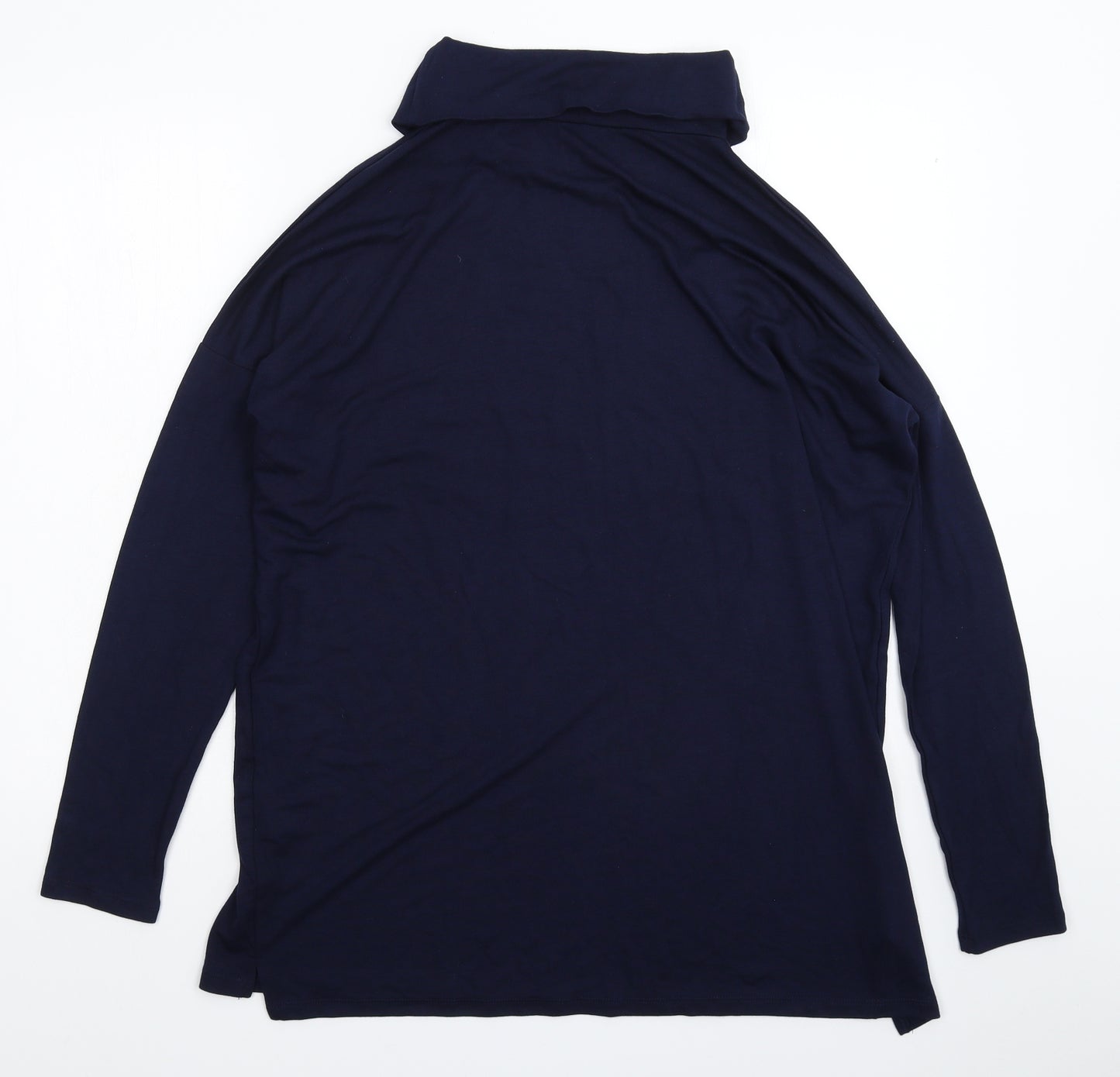 Warehouse Womens Blue  Knit Pullover Jumper Size 18  - Oversized