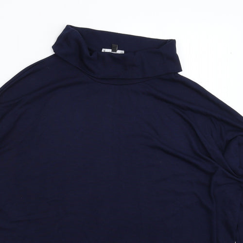Warehouse Womens Blue  Knit Pullover Jumper Size 18  - Oversized