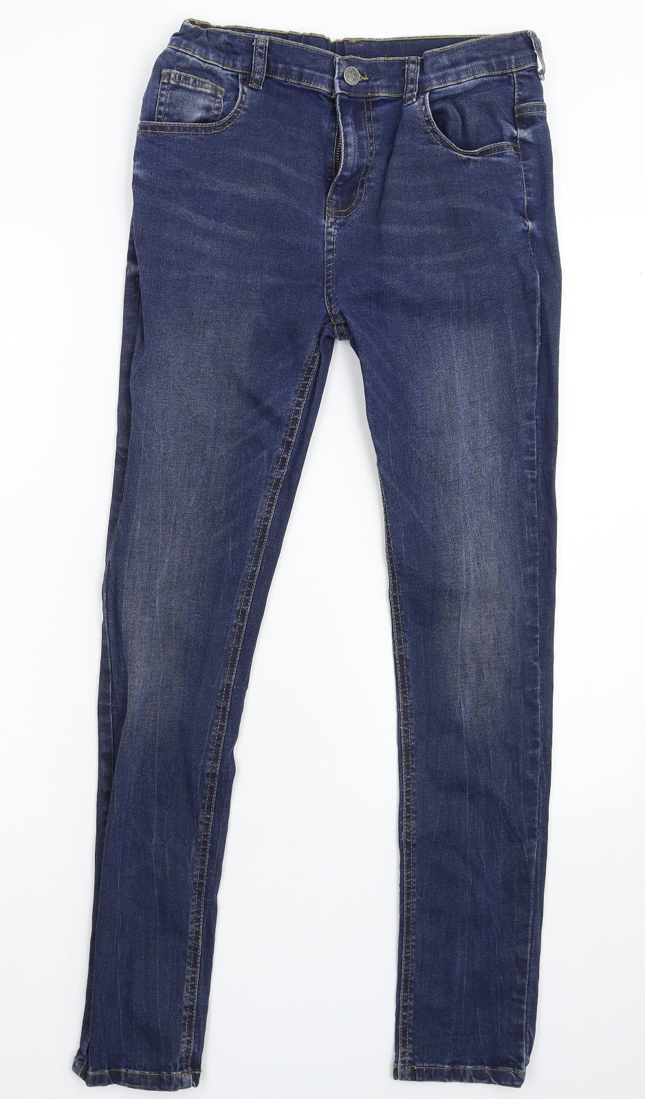 Marks and Spencer Boys Blue  Denim Skinny Jeans Size 12-13 Years