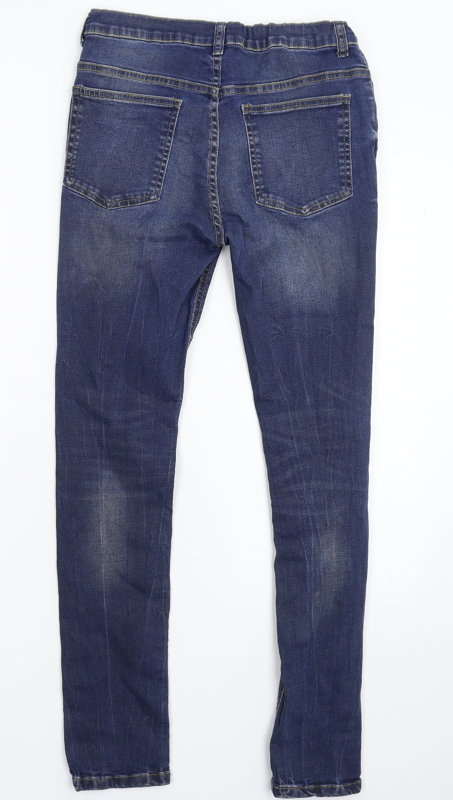 Marks and Spencer Boys Blue  Denim Skinny Jeans Size 12-13 Years