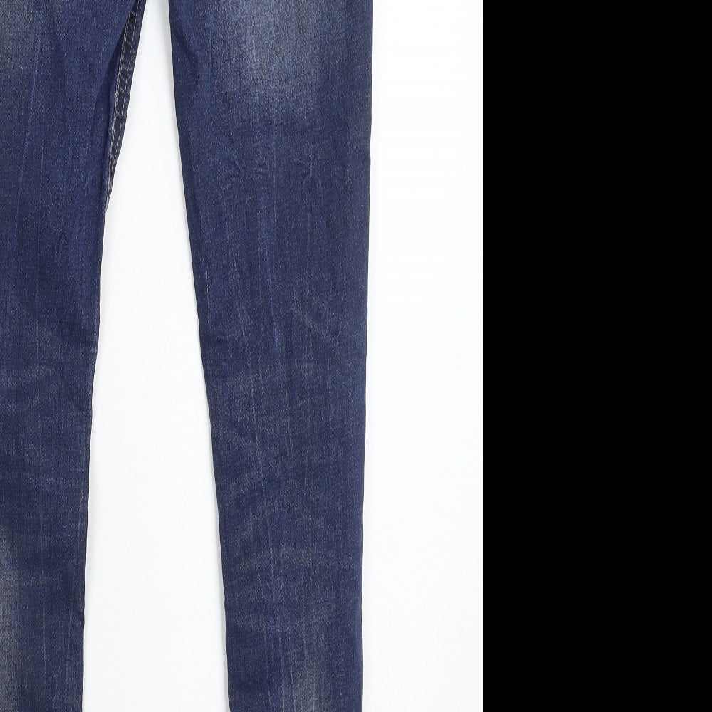 Marks and Spencer Boys Blue  Denim Skinny Jeans Size 12-13 Years