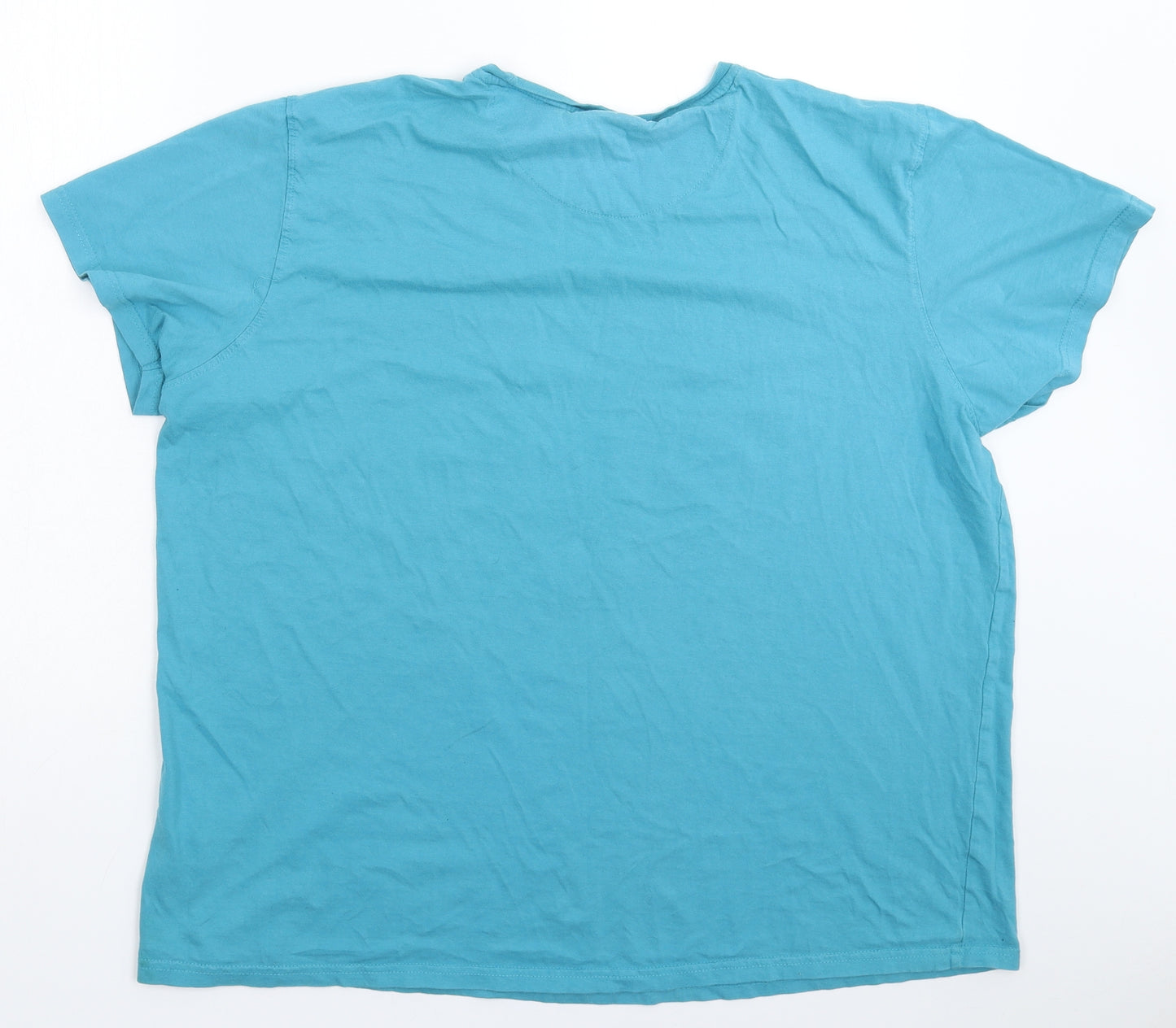 Pierre Cardin Mens Blue    T-Shirt Size 3XL
