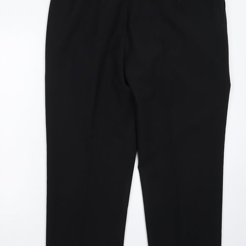 Marks and Spencer Mens Black   Dress Pants Trousers Size 34 L29 in