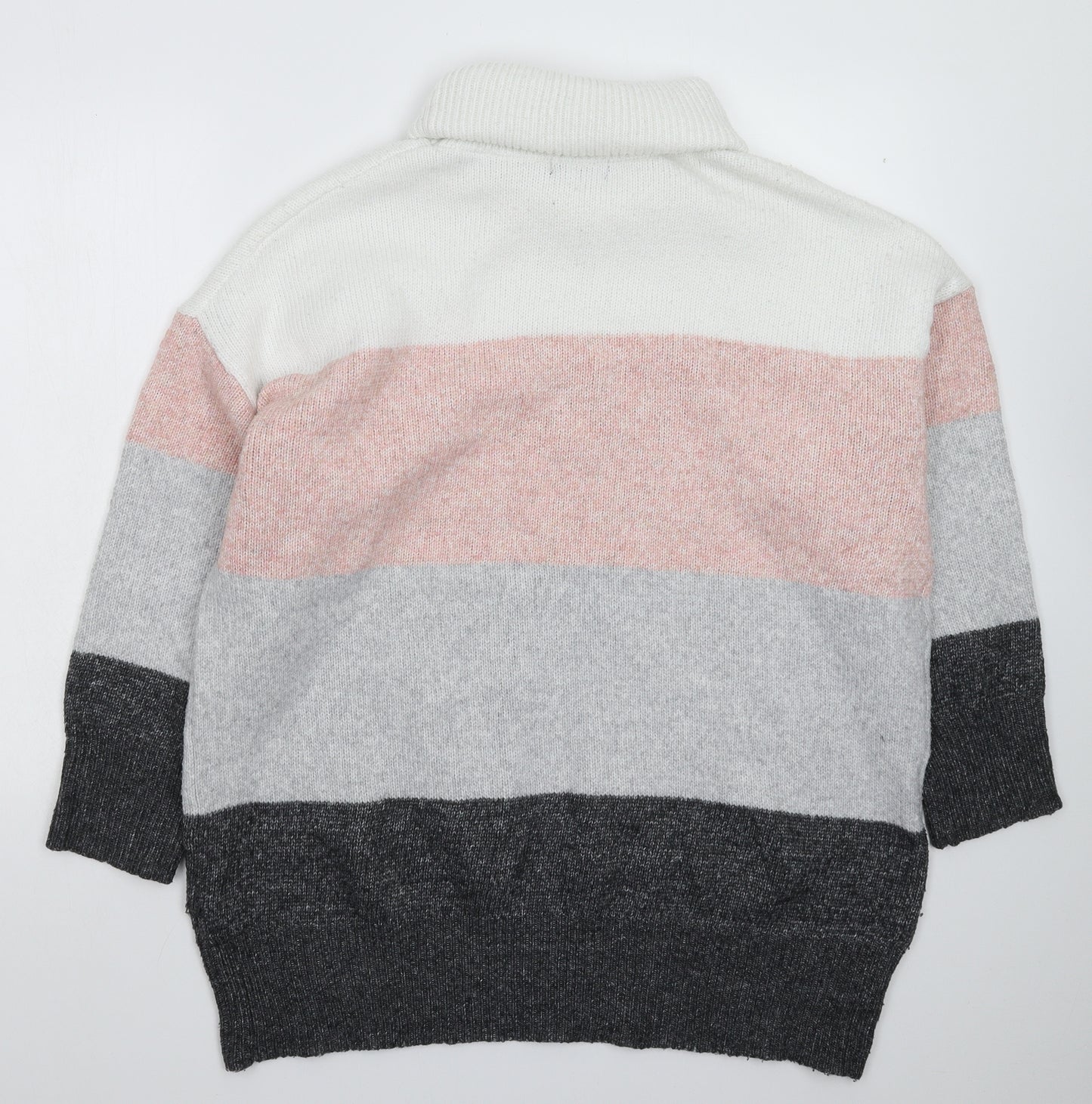 F&F Womens Multicoloured  Knit Pullover Jumper Size 18  - Oversized