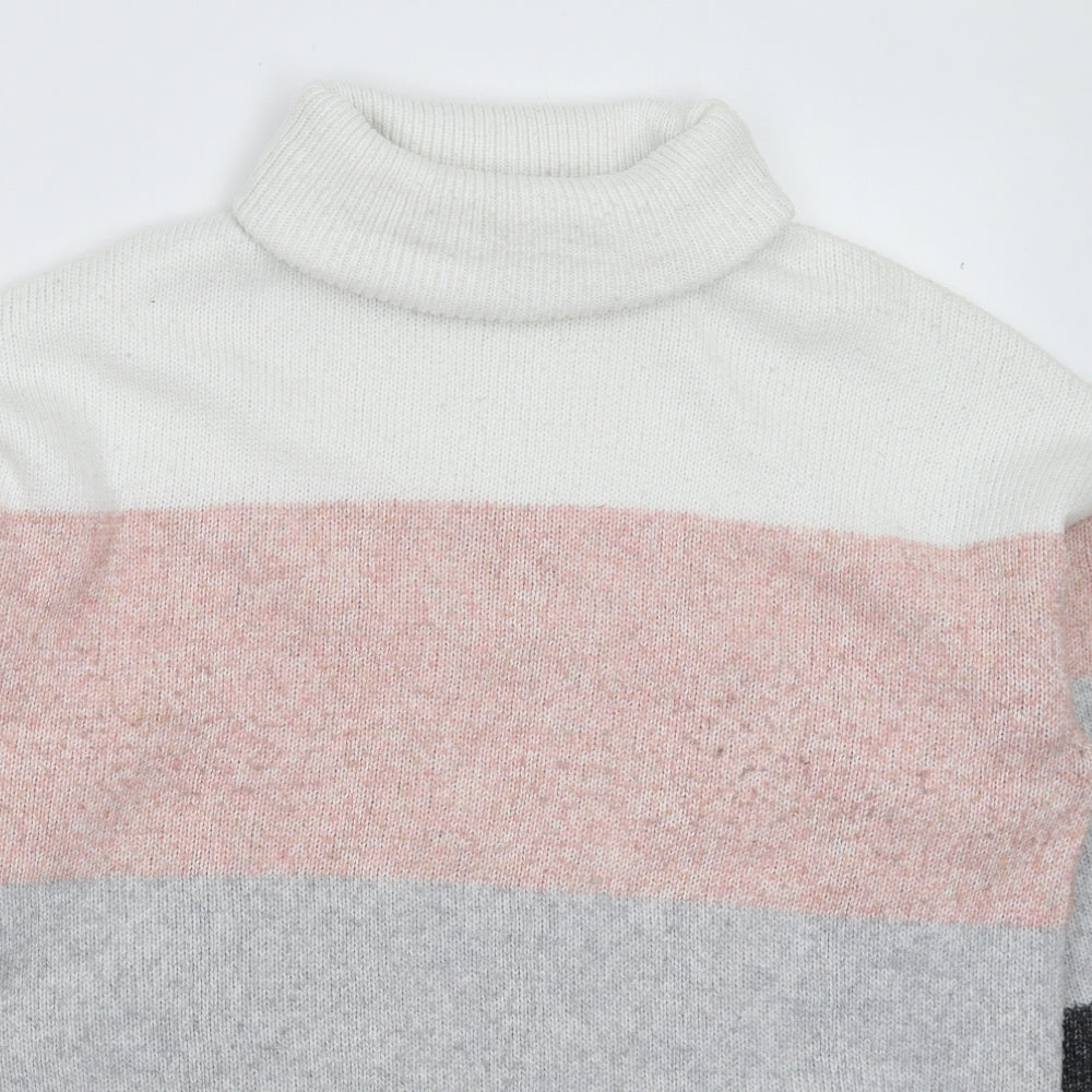 F&F Womens Multicoloured  Knit Pullover Jumper Size 18  - Oversized