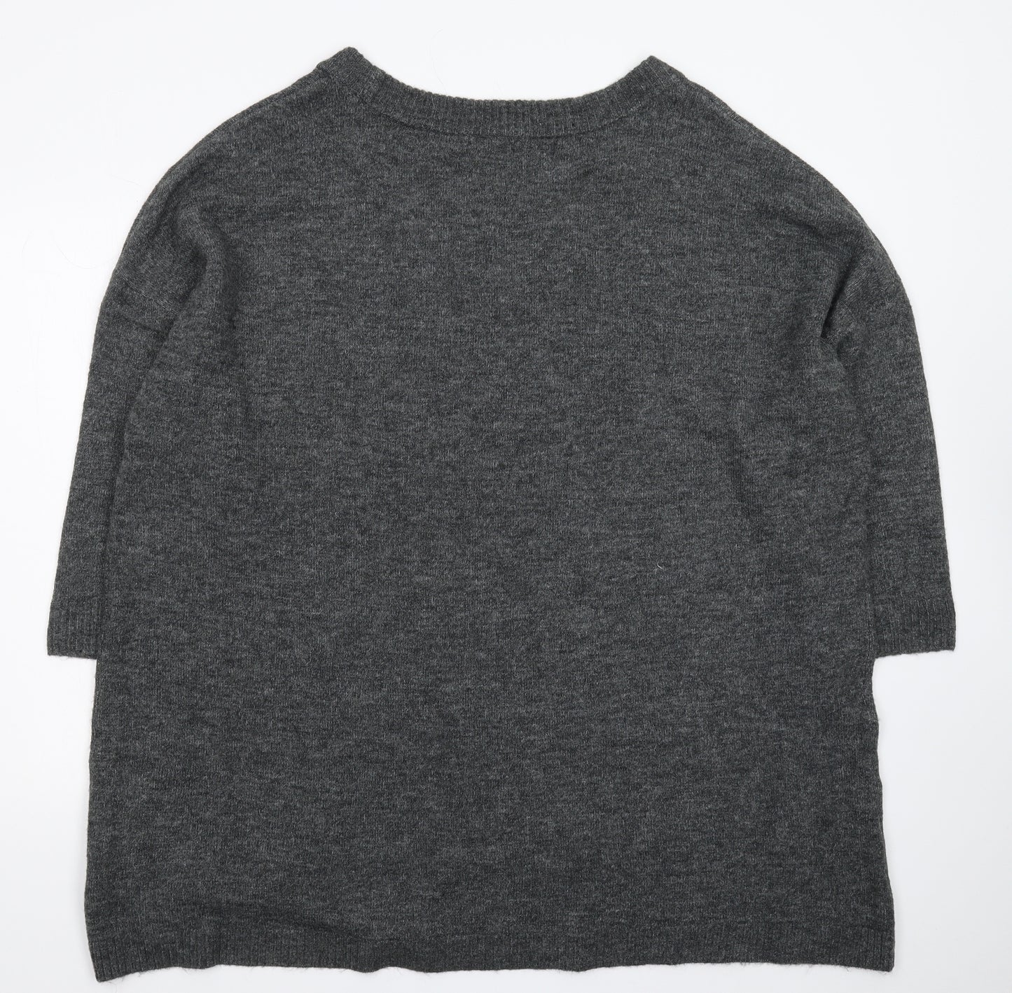 Evans Womens Grey  Knit Jumper Dress  Size 28