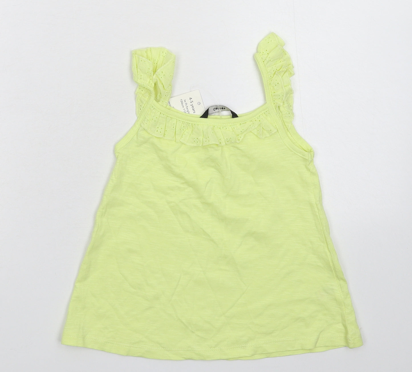 George Girls Yellow   Basic Tank Size 4-5 Years
