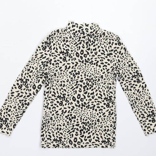 George Girls Multicoloured Animal Print  Basic T-Shirt Size 4-5 Years
