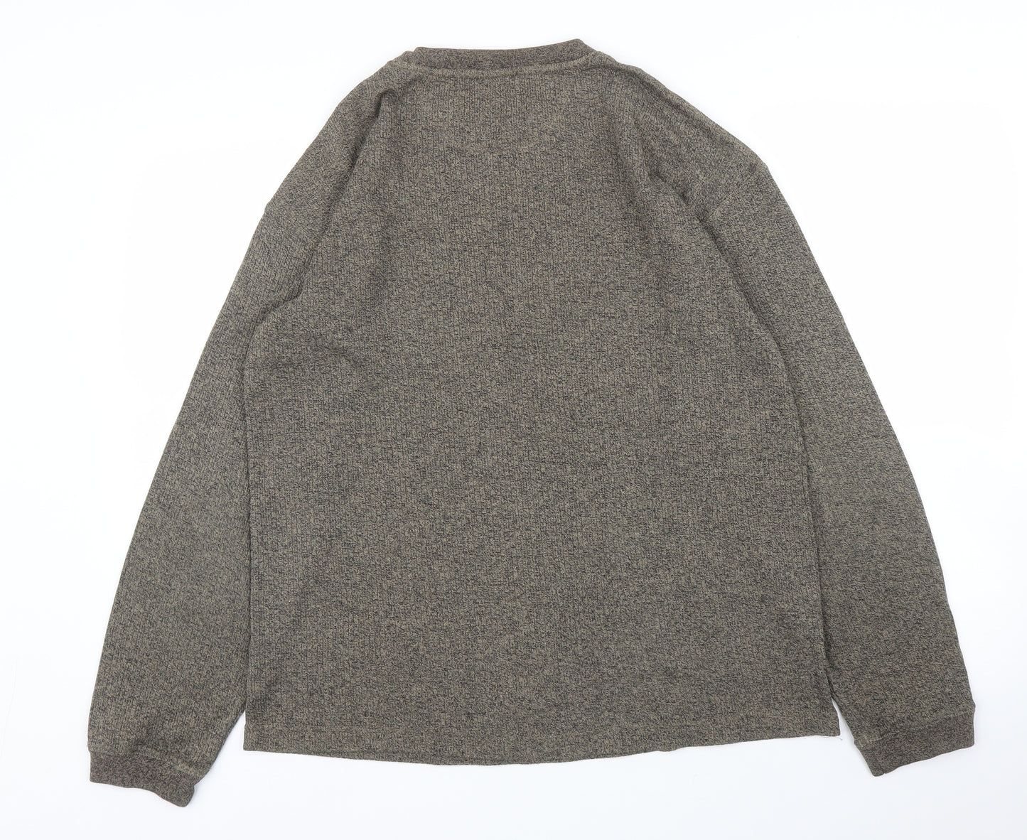 Consensus Mens Brown   Pullover Jumper Size M