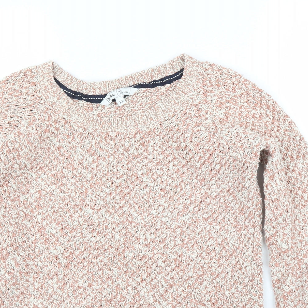 Fat Face Womens Pink   Pullover Jumper Size 12