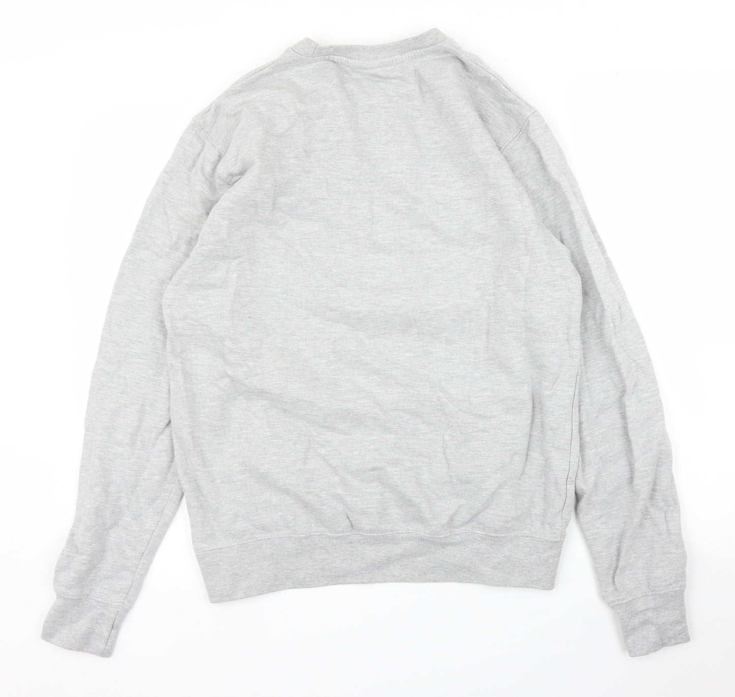 Just Hoods Mens Grey   Pullover Jumper Size M