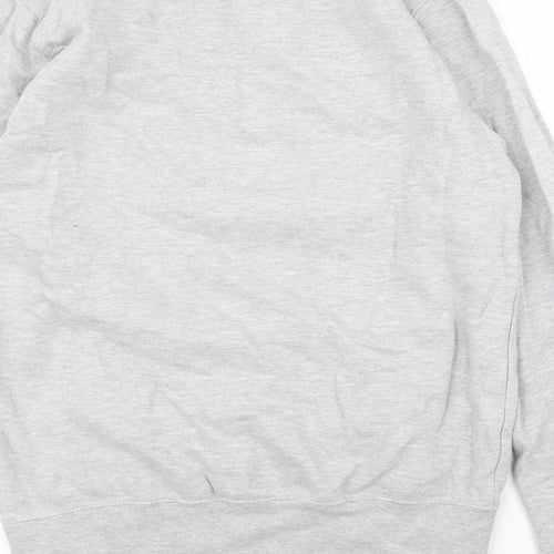 Just Hoods Mens Grey   Pullover Jumper Size M