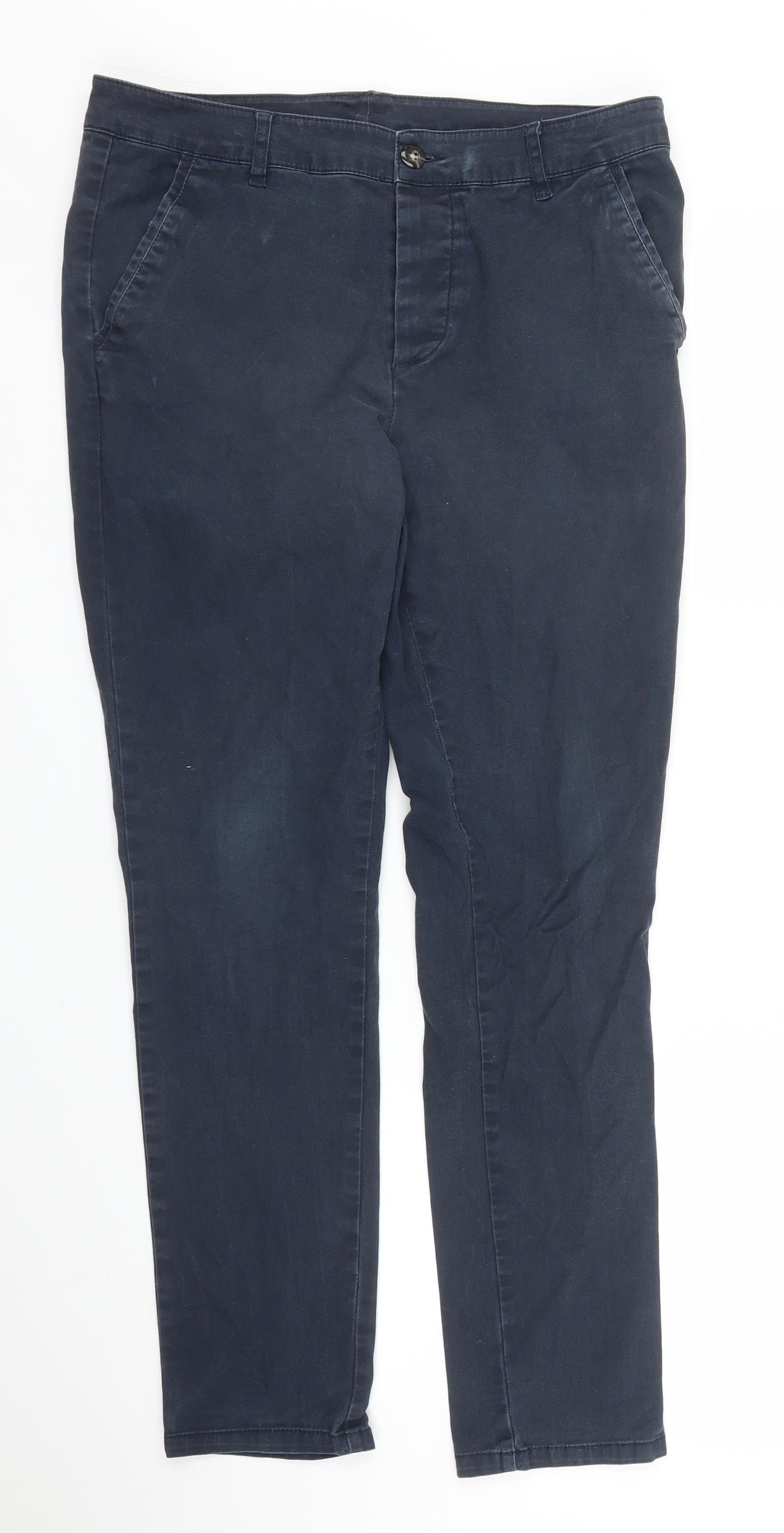 ASOS Mens Blue   Chino Trousers Size 30 in L32 in