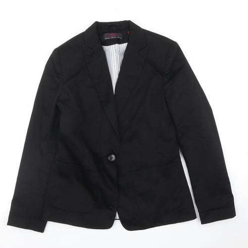 New Look Womens Black   Jacket Blazer Size 10