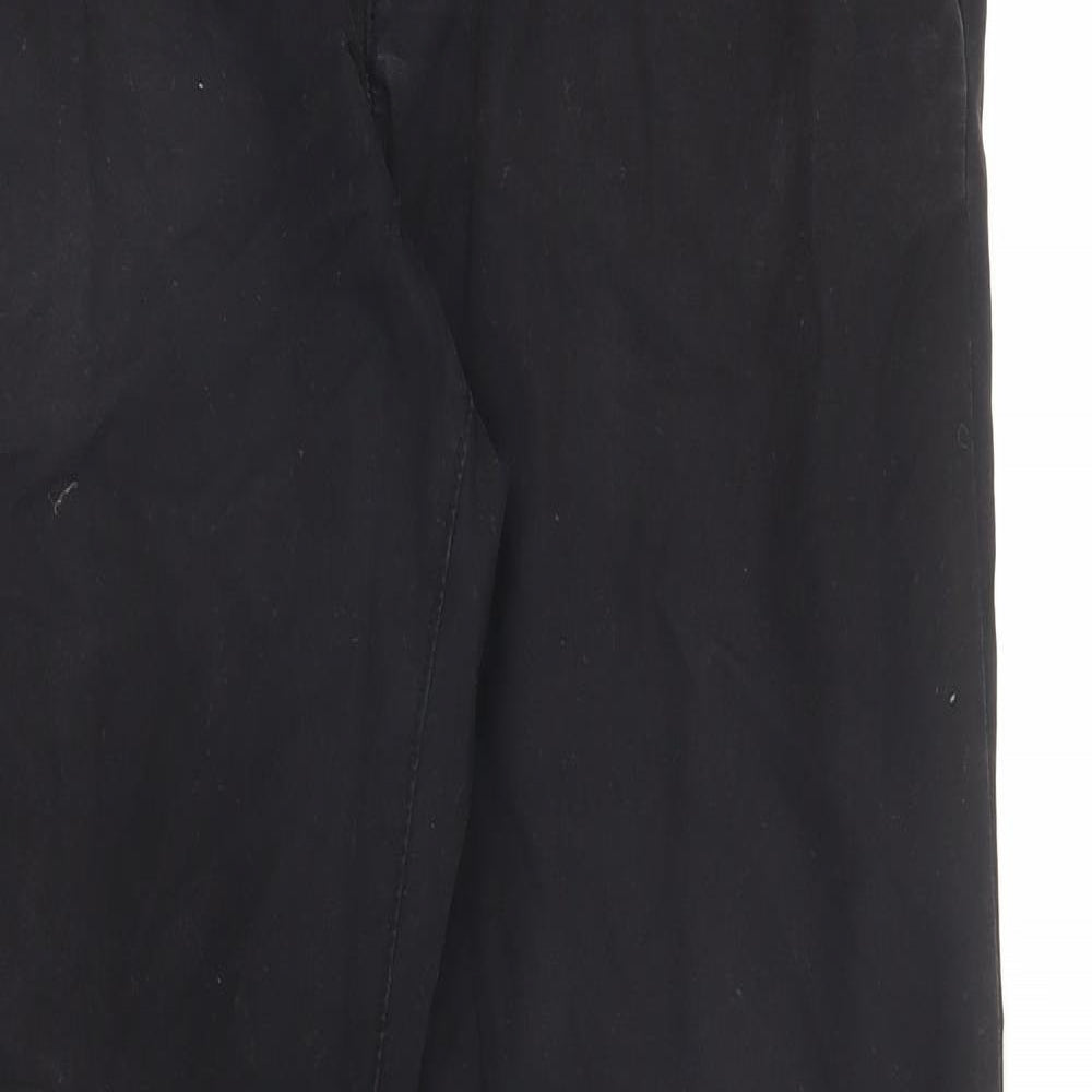 H&M Mens Black   Chino Trousers Size 31 in L30 in