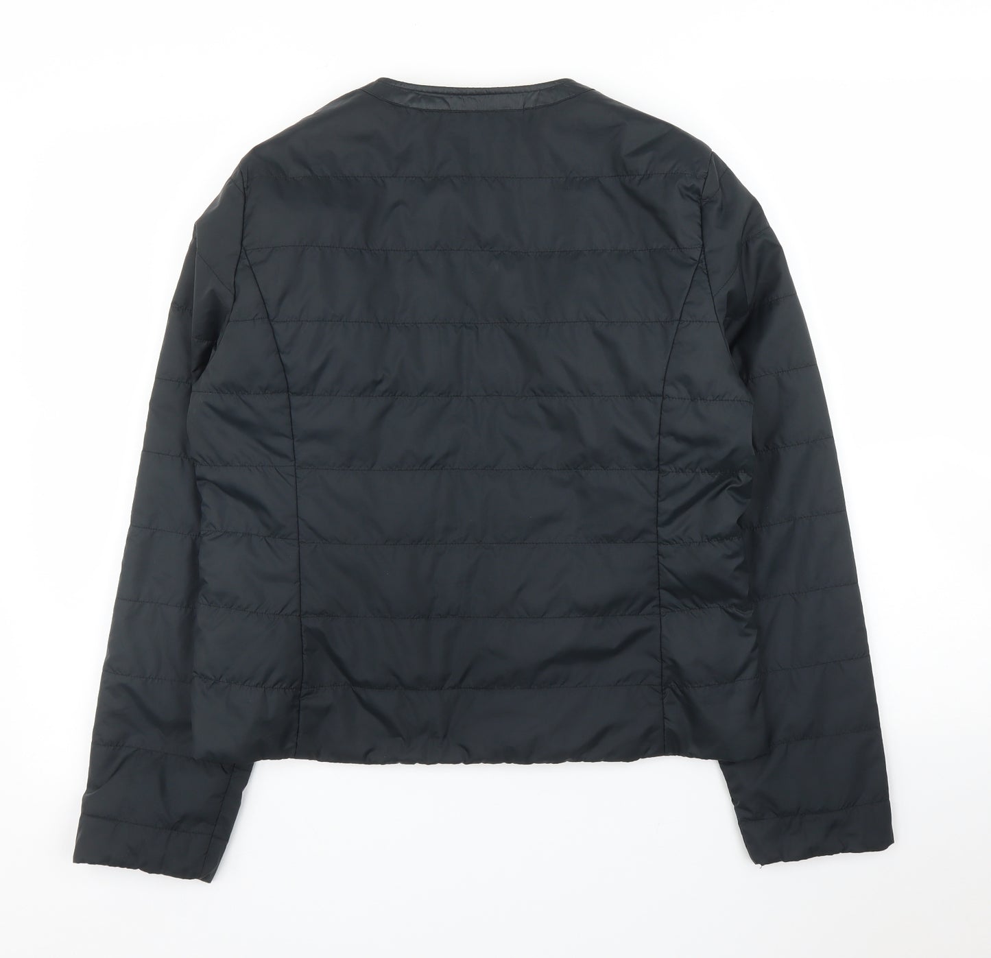 M&S Womens Black   Puffer Jacket Coat Size 12