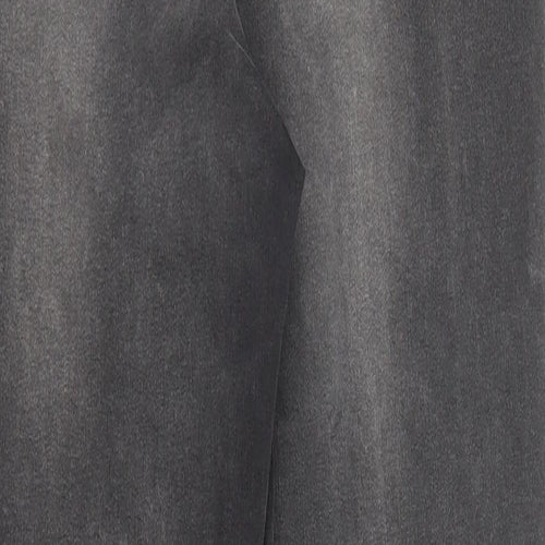 Missguided Womens Grey  Denim Jegging Jeans Size 12 L28 in