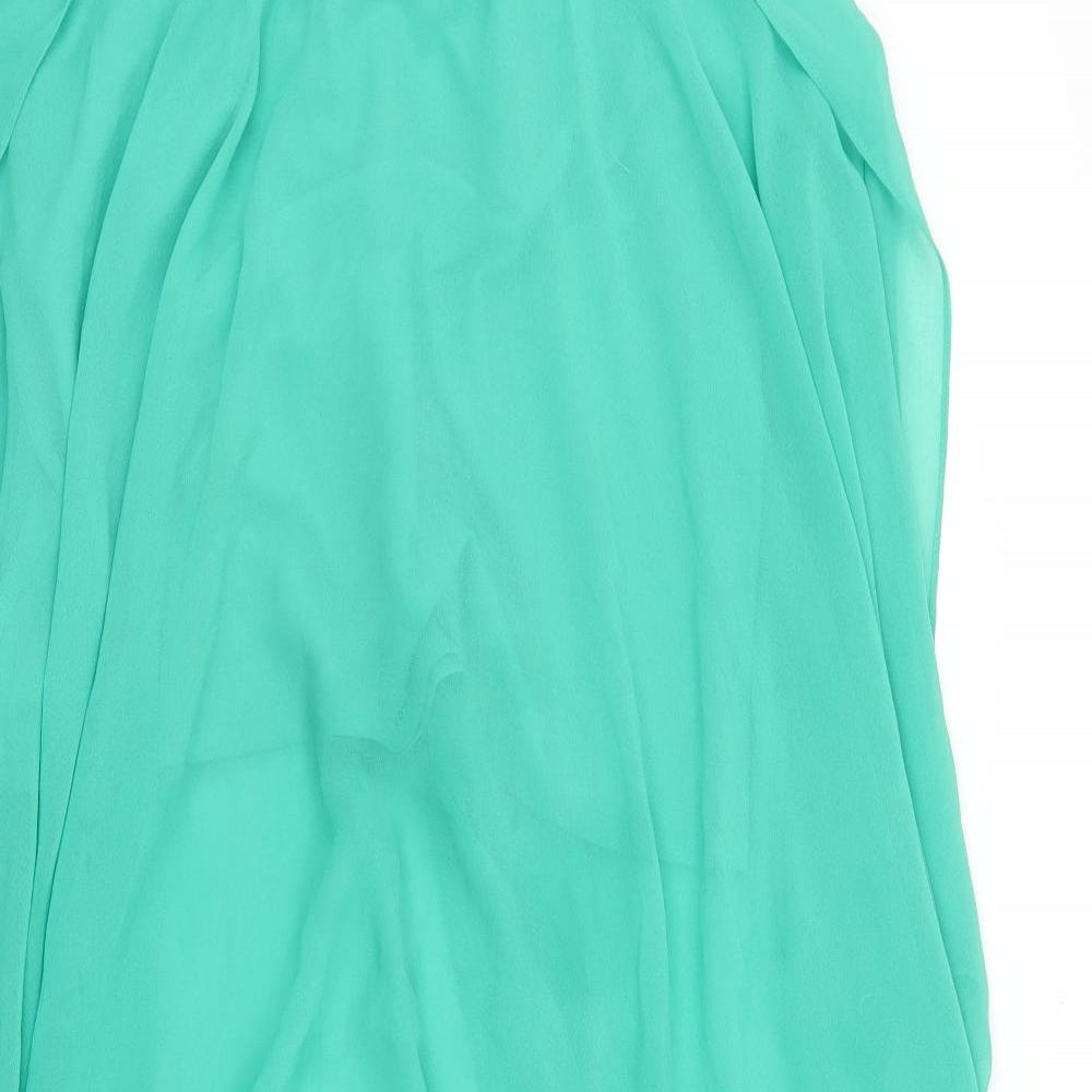 Love21 Womens Green   A-Line Skirt Size S