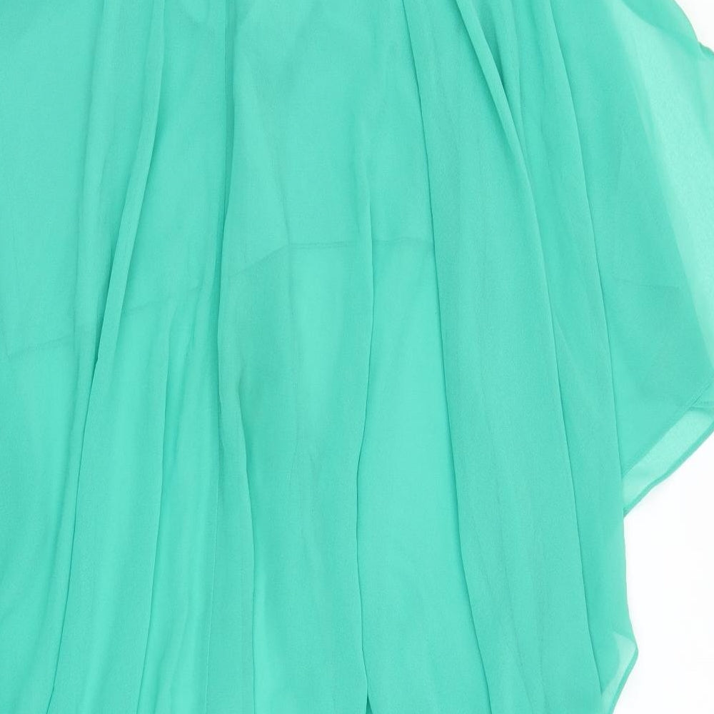 Love21 Womens Green   A-Line Skirt Size S