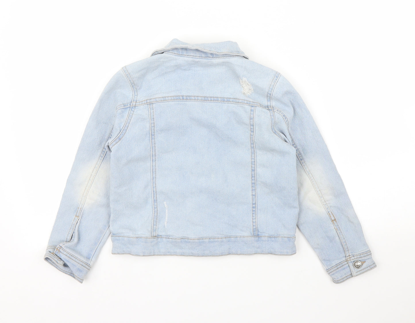 Matalan Girls Blue  Denim Jacket  Size 6 Years