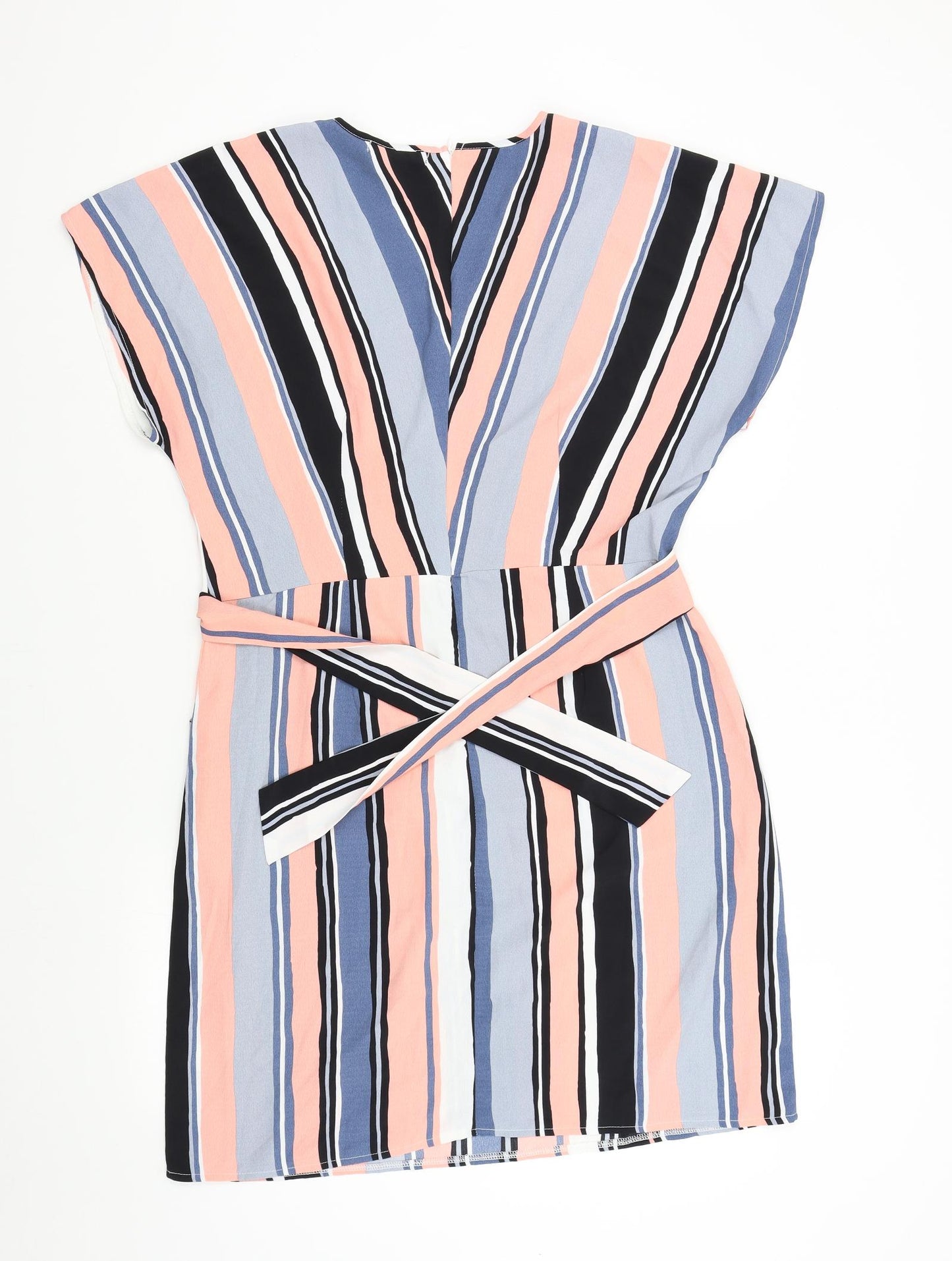 Studio Womens Multicoloured Striped  Shift  Size 14