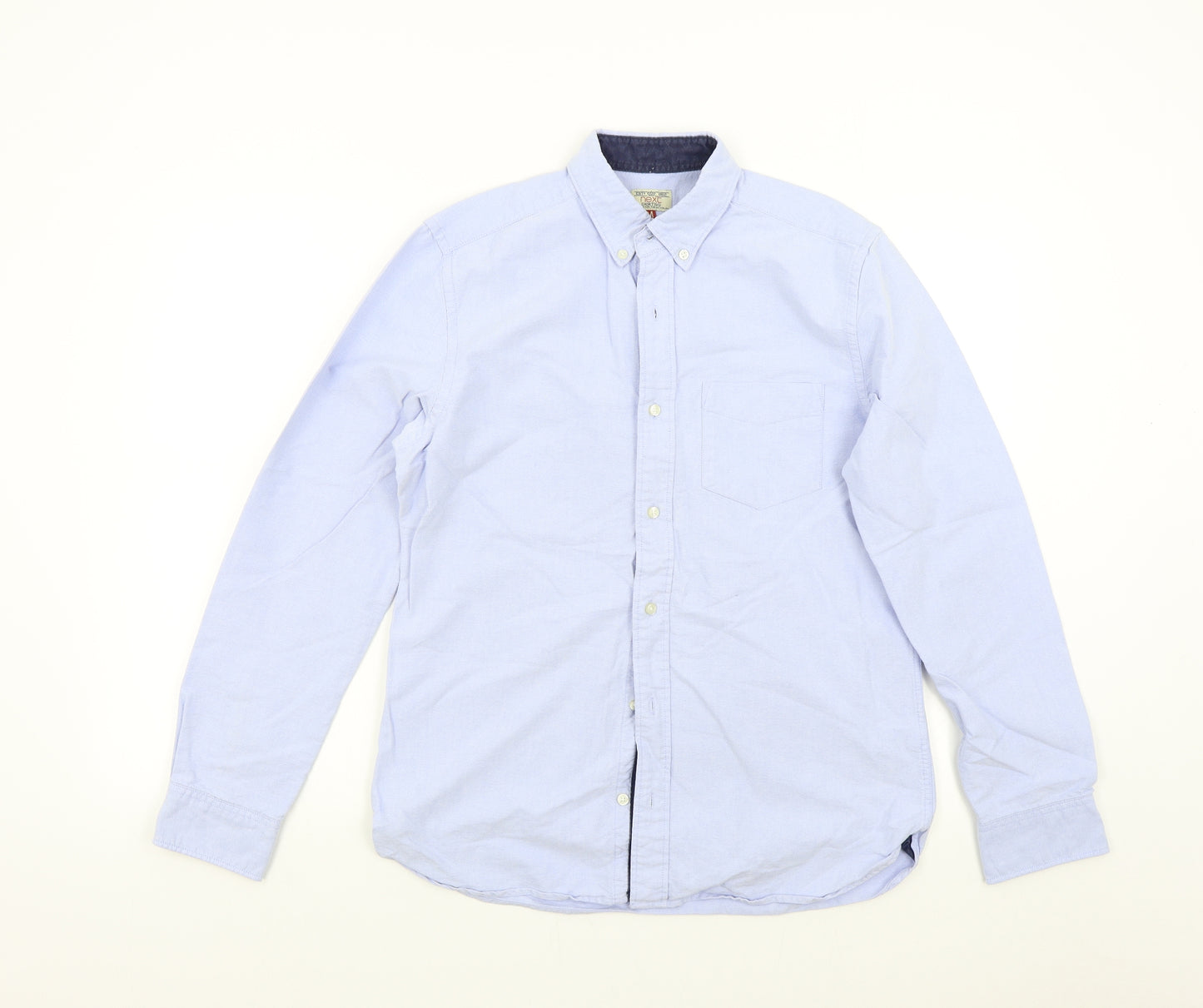 NEXT Mens Blue    Button-Up Size M