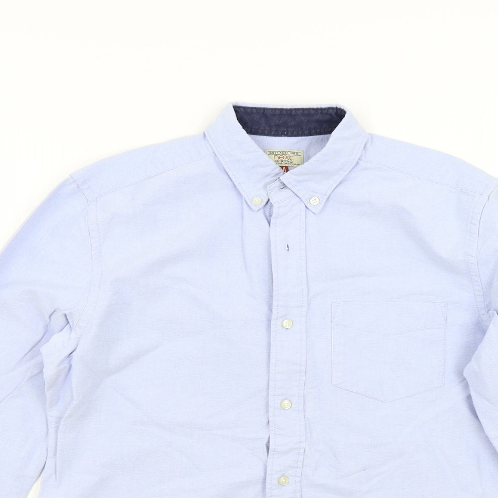 NEXT Mens Blue    Button-Up Size M