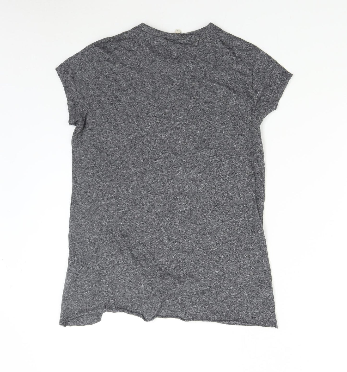 River Island Womens Grey   Basic T-Shirt Size 10