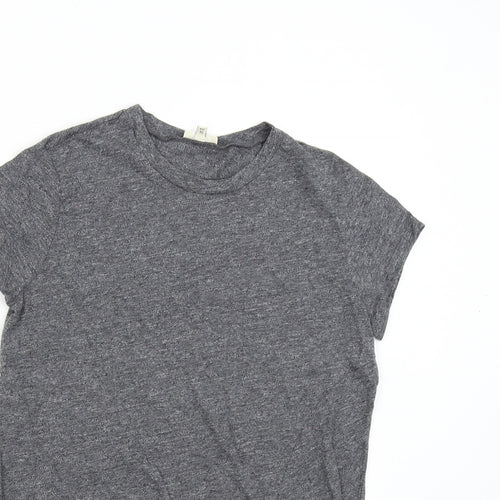 River Island Womens Grey   Basic T-Shirt Size 10