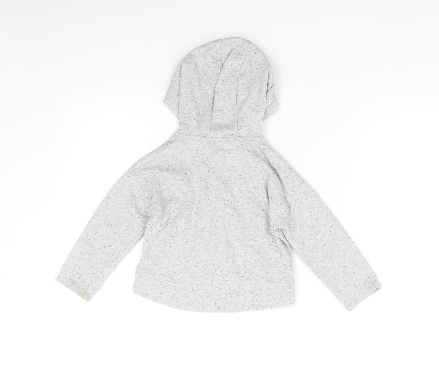 George Girls Grey   Full Zip Hoodie Size 2-3 Years