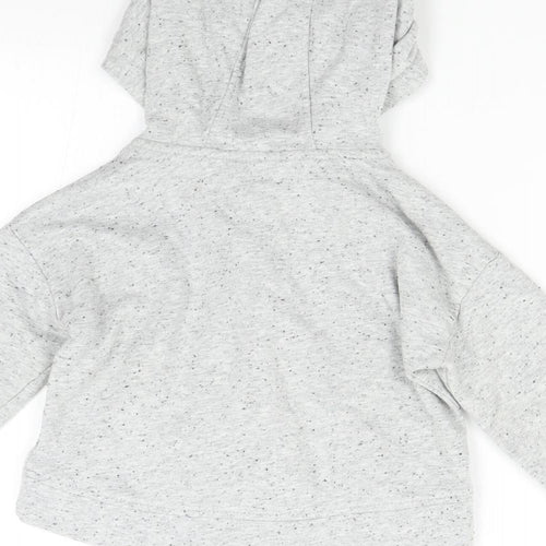 George Girls Grey   Full Zip Hoodie Size 2-3 Years