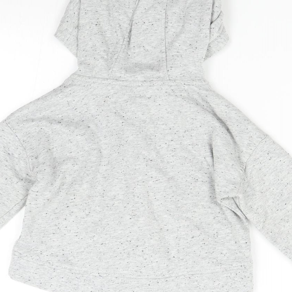 George Girls Grey   Full Zip Hoodie Size 2-3 Years