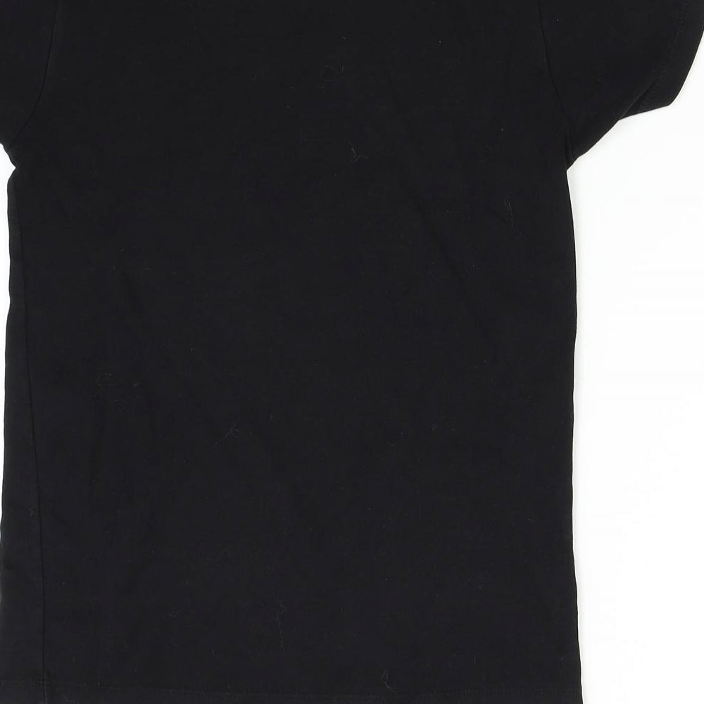Stone Island Girls Black   Basic T-Shirt Size S  - Stone Island