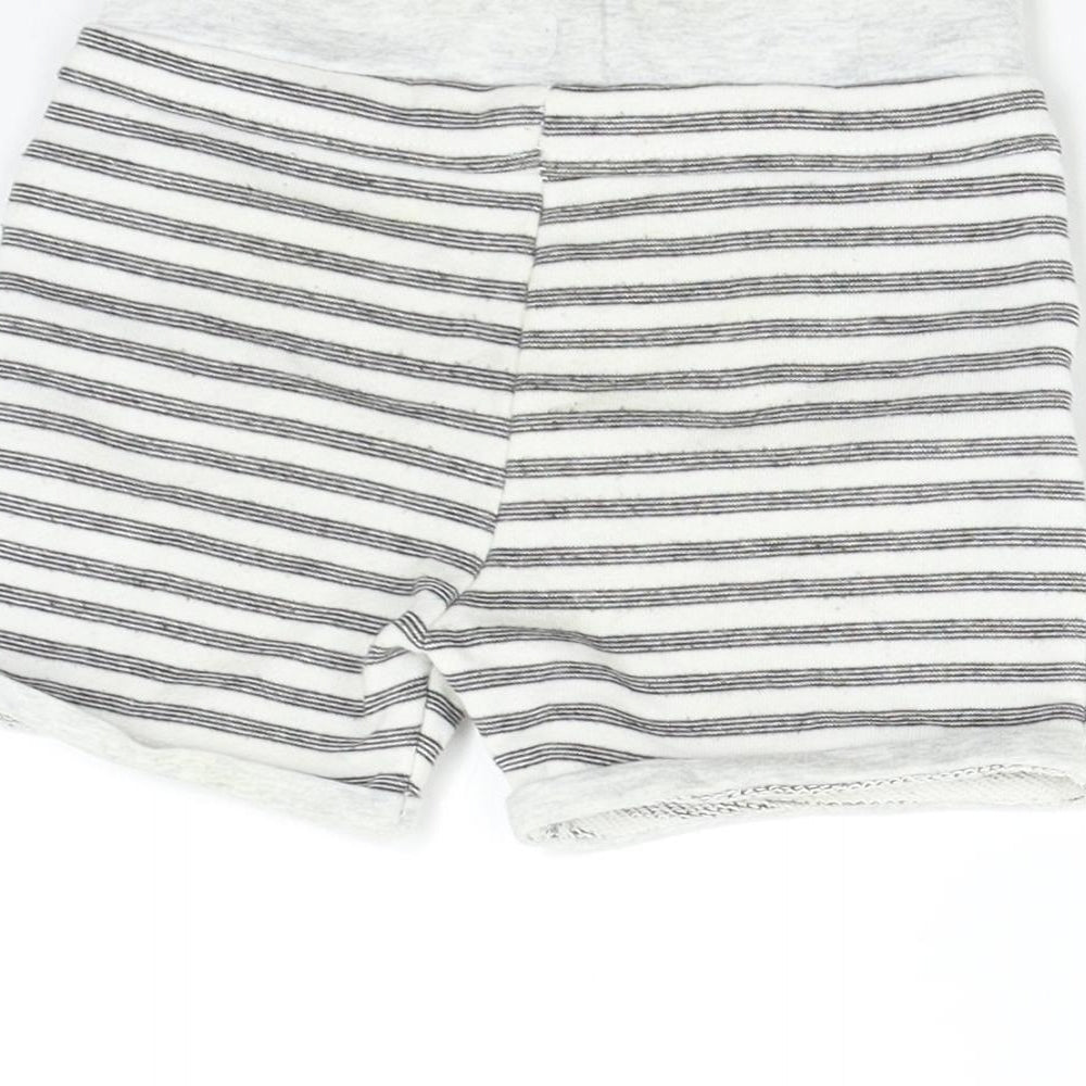 F&F Baby Multicoloured Striped  Sweatpants Trousers Size 12-18 Months