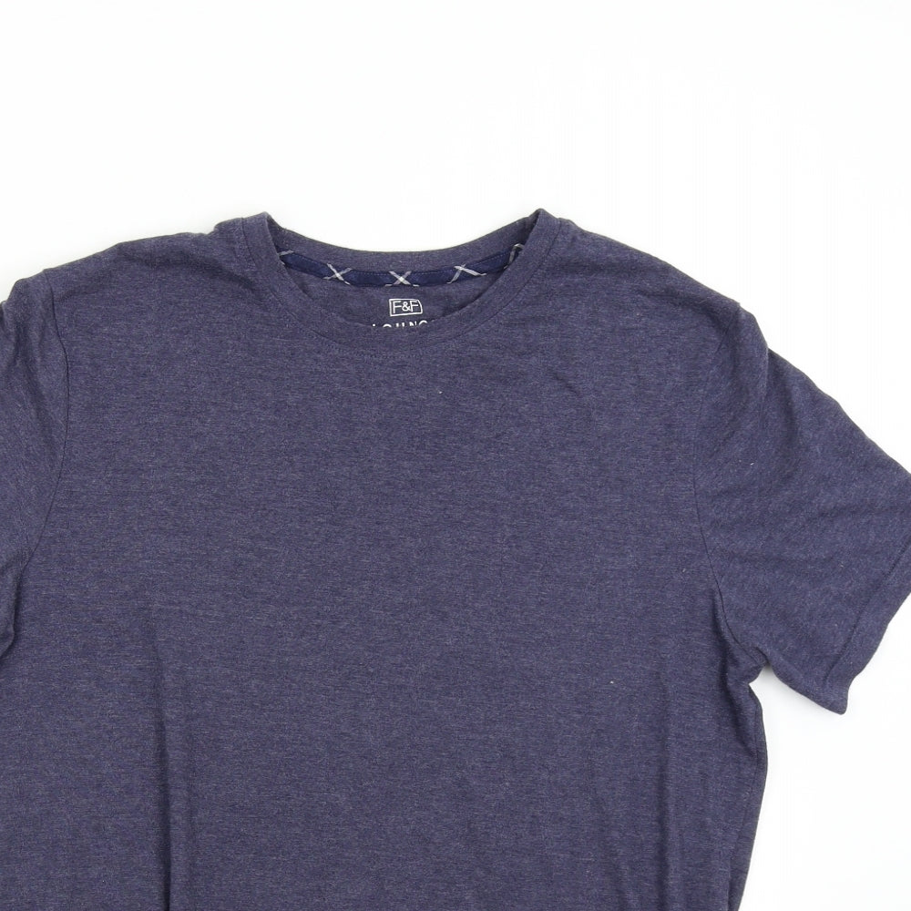 F&F Mens Blue    T-Shirt Size M