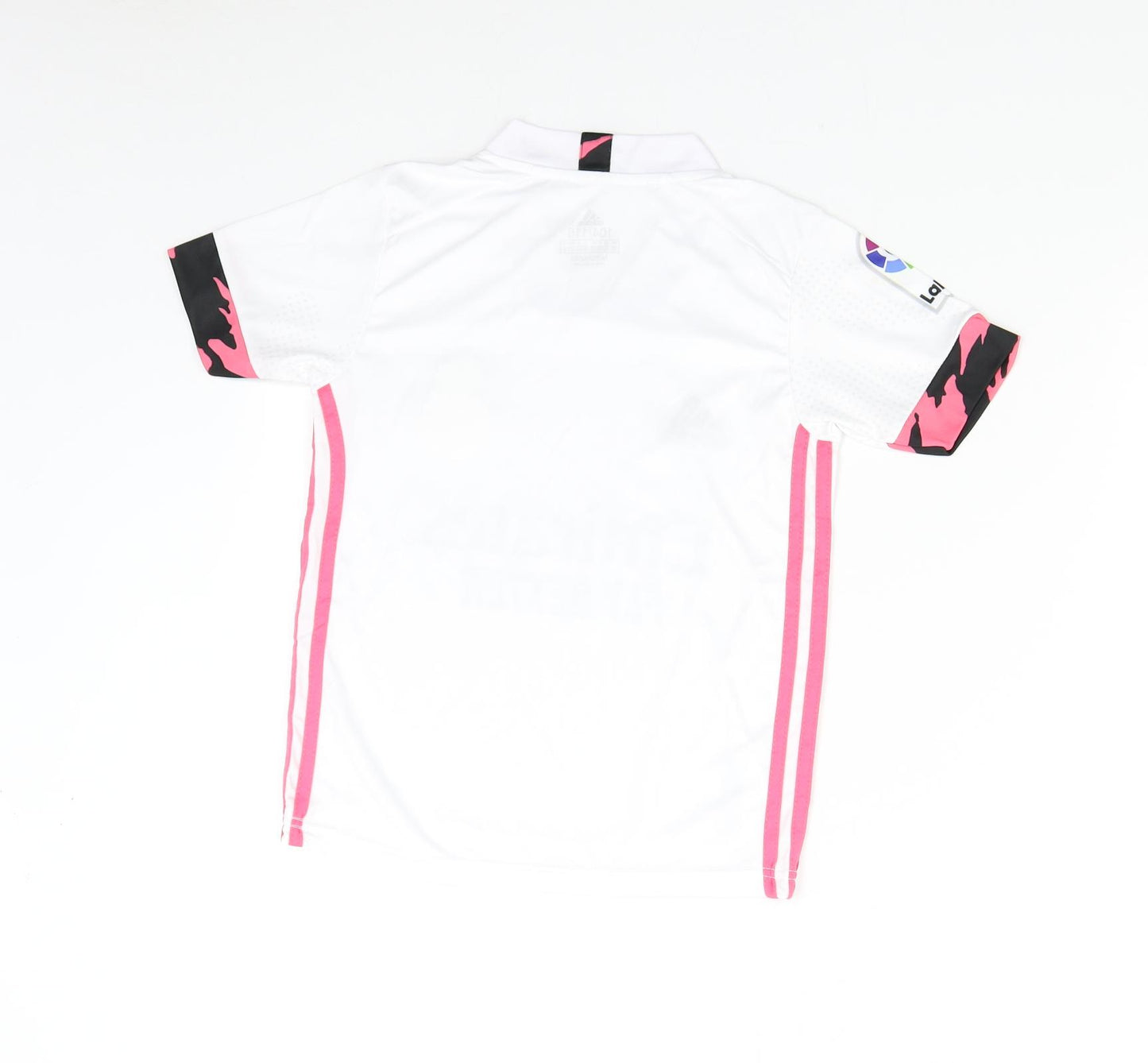adidas Boys White   Basic T-Shirt Size 5-6 Years  - Real Madrid