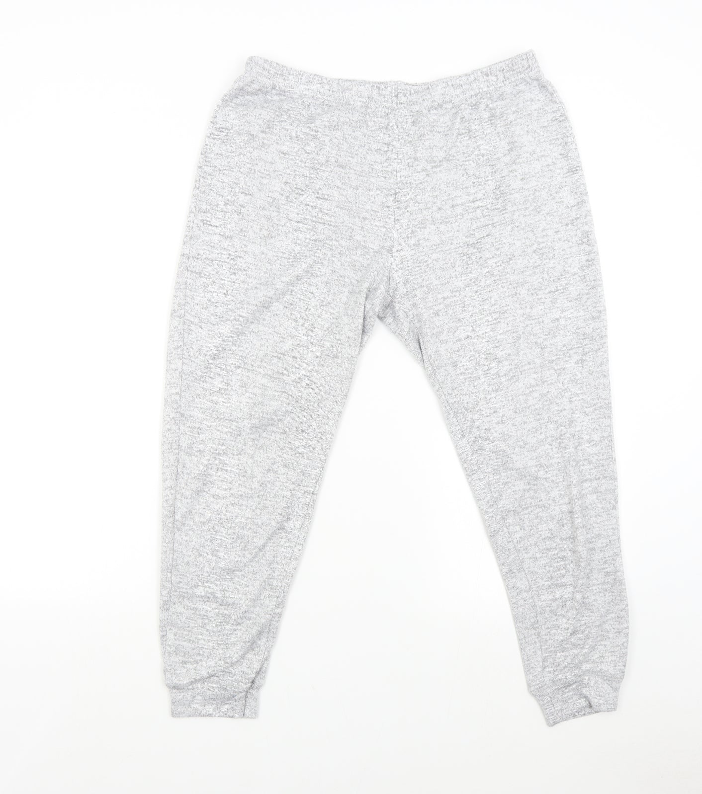 TU Womens Grey Solid   Lounge Pants Size 14