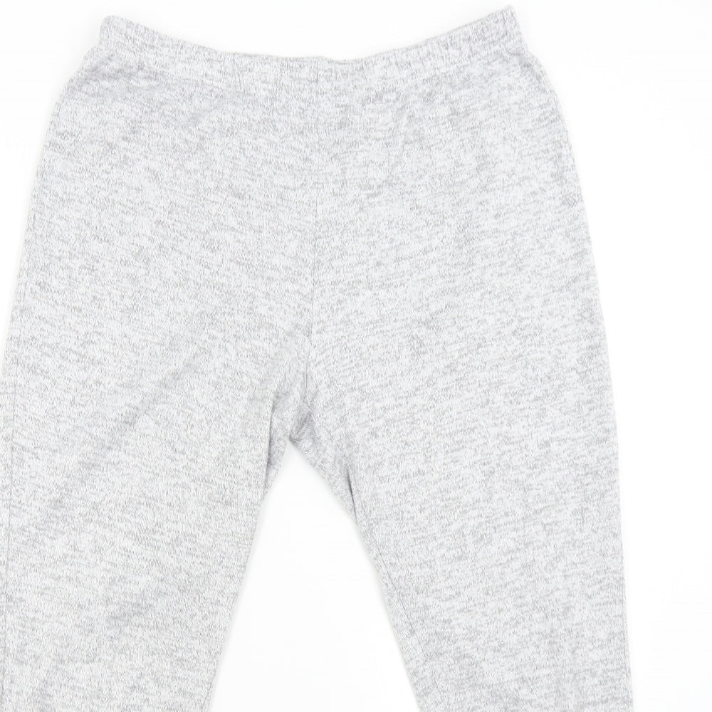 TU Womens Grey Solid   Lounge Pants Size 14