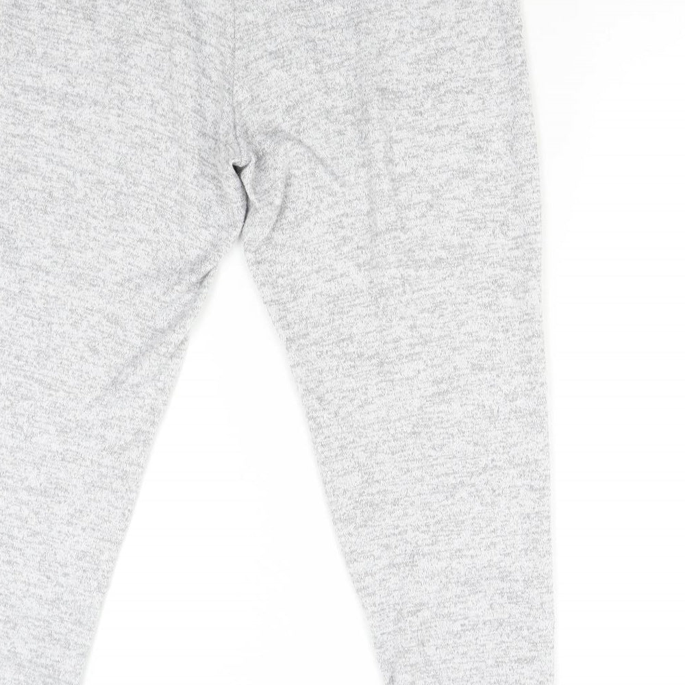 TU Womens Grey Solid   Lounge Pants Size 14