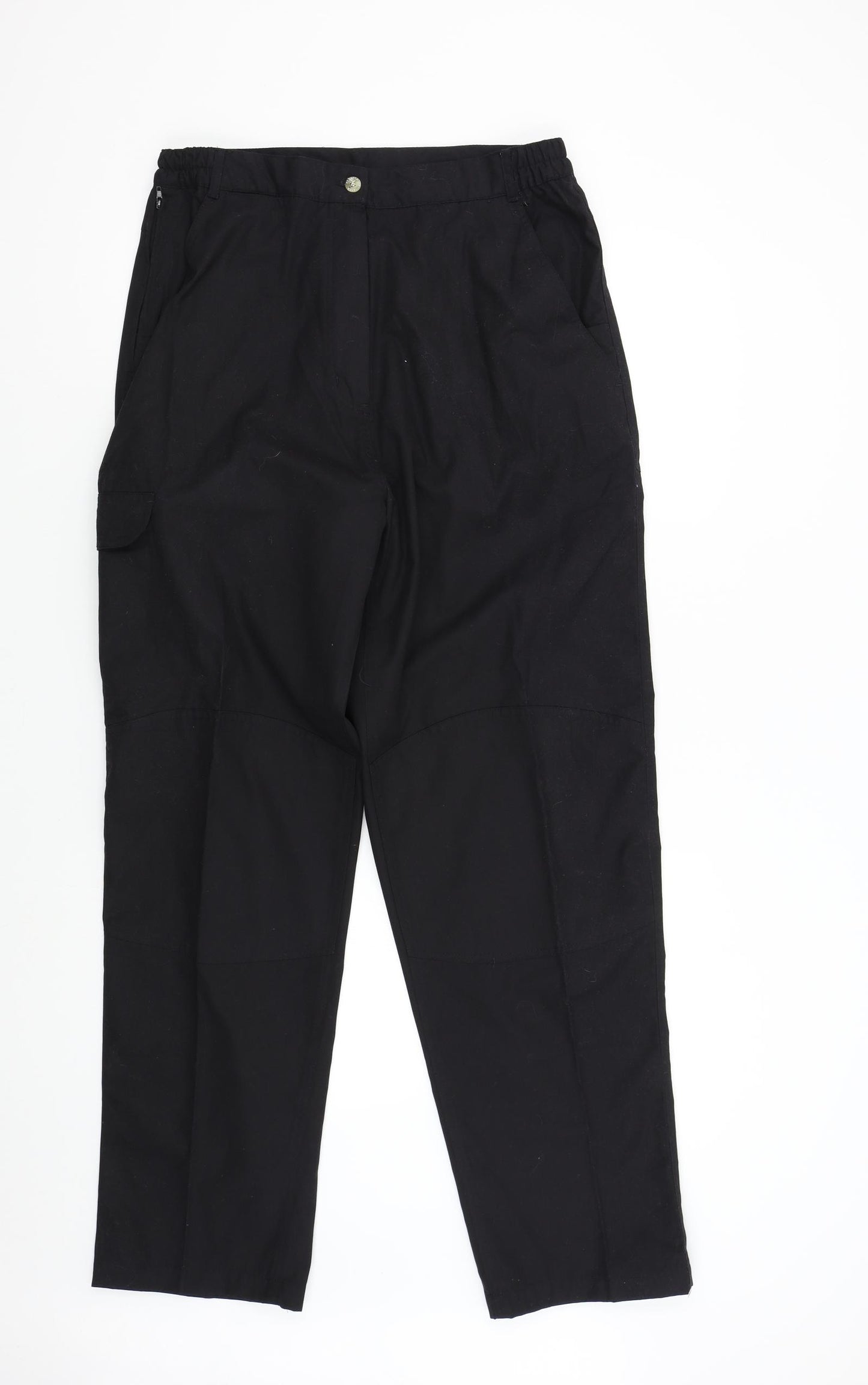 Regatta Womens Black   Cargo Trousers Size 16 L31 in