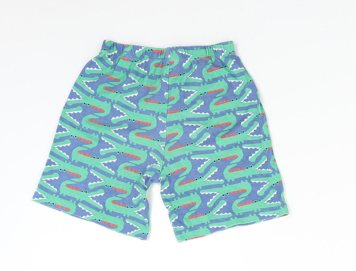 Mini Club Boys Green   Sweat Shorts Size 5-6 Years - Crocodiles