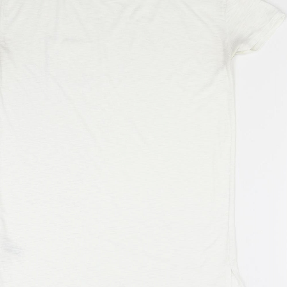Matalan Womens White   Basic T-Shirt Size S