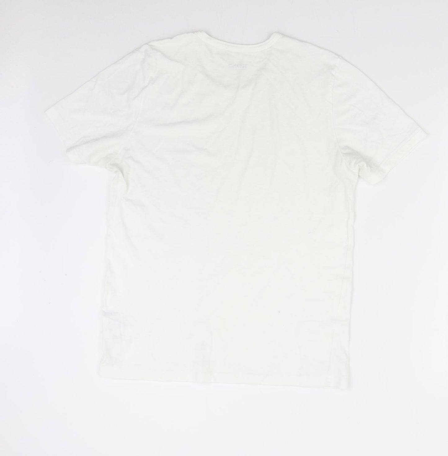 hGO bOSS Mens White    T-Shirt Size M