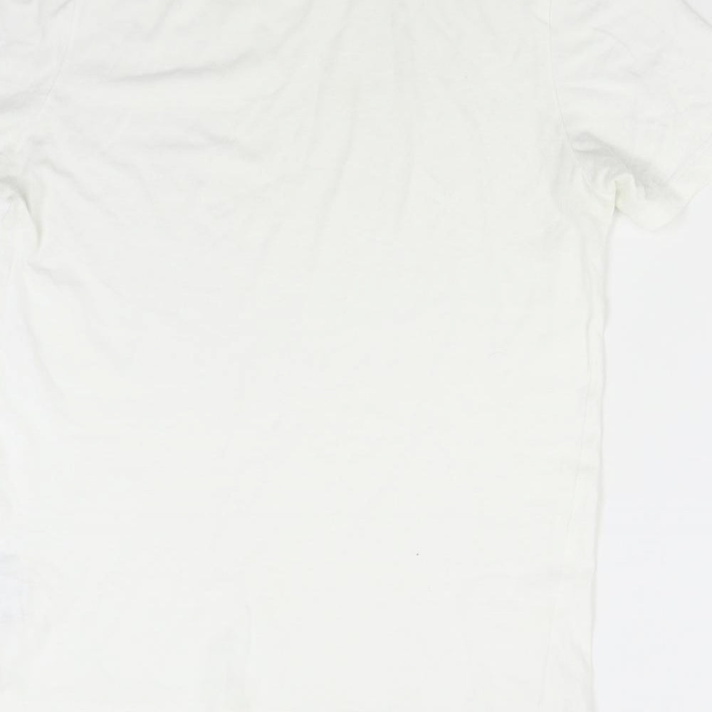hGO bOSS Mens White    T-Shirt Size M