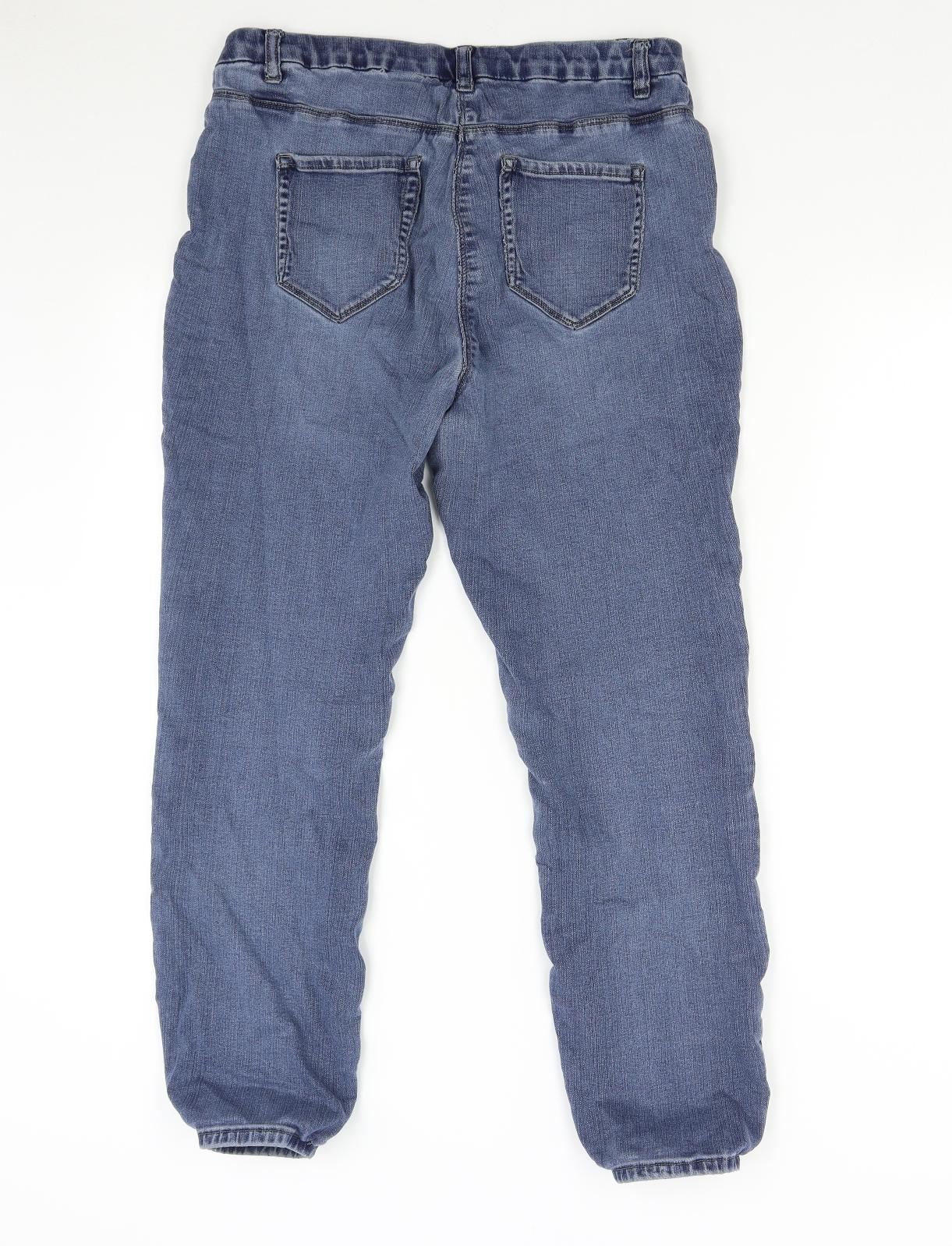 NEXT Womens Blue  Denim Skinny Jeans Size 16 L27 in