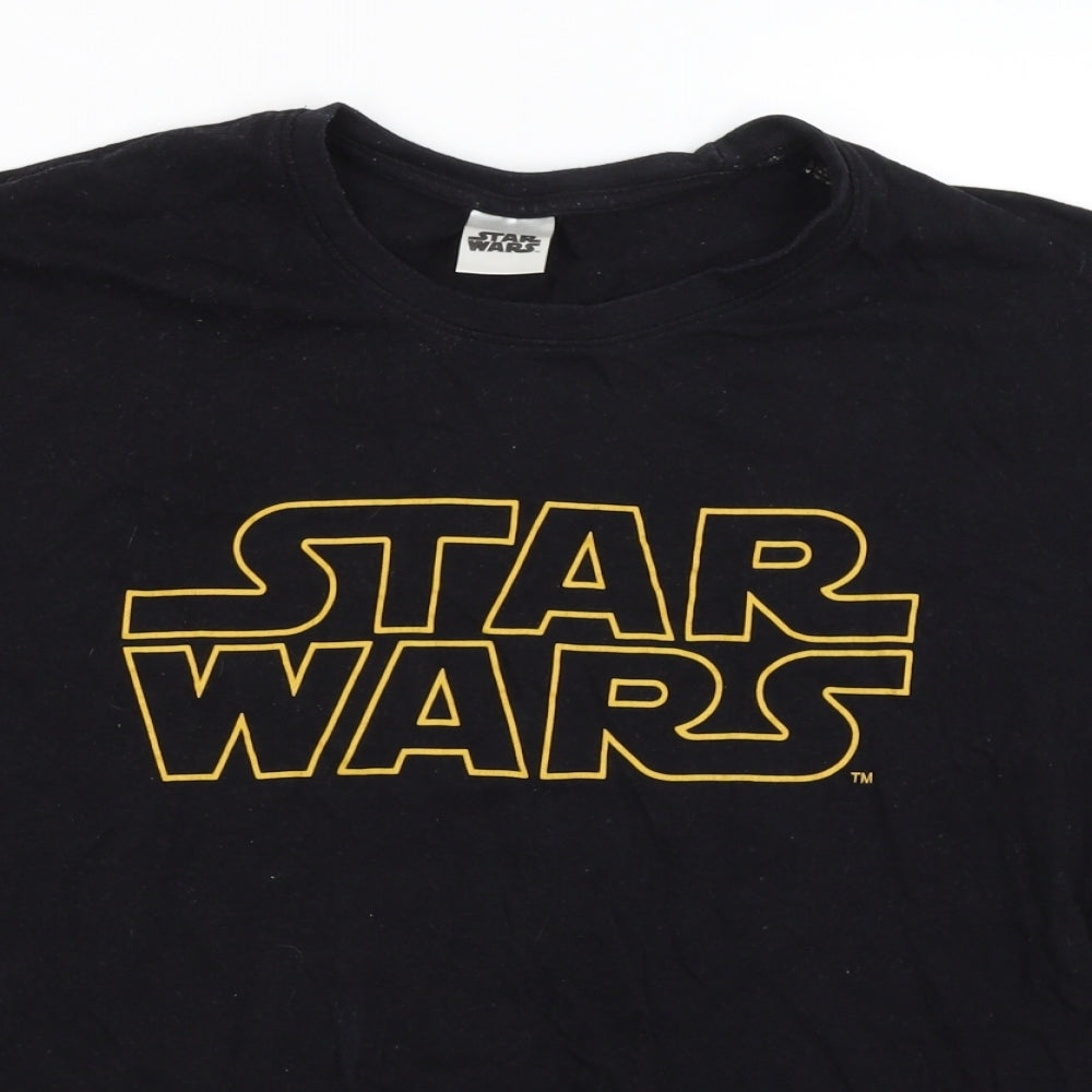 Star Wars Mens Black    T-Shirt Size XL