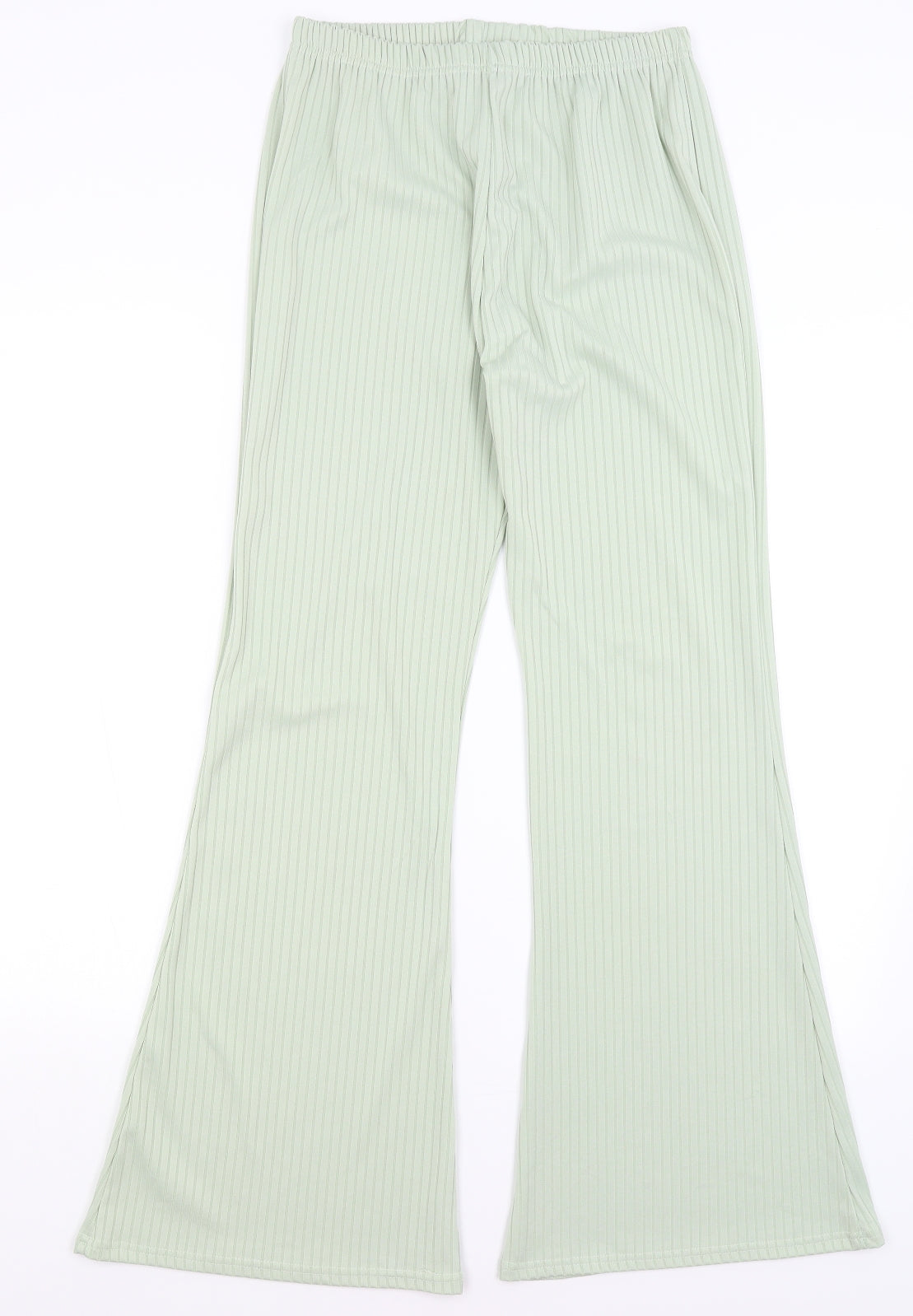 Nasty Gal Womens Green   Trousers  Size 14 L29.5 in