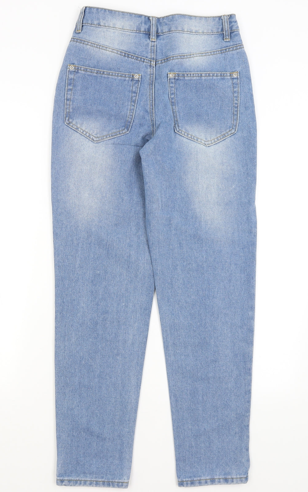 Pretty Little Thing Womens Blue   Mom Jeans Size 6 L29 in