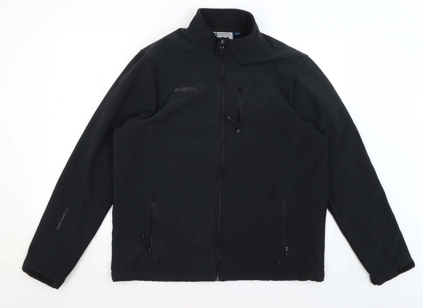 Mountain Warehouse Mens Black   Full Zip Jumper Size XL