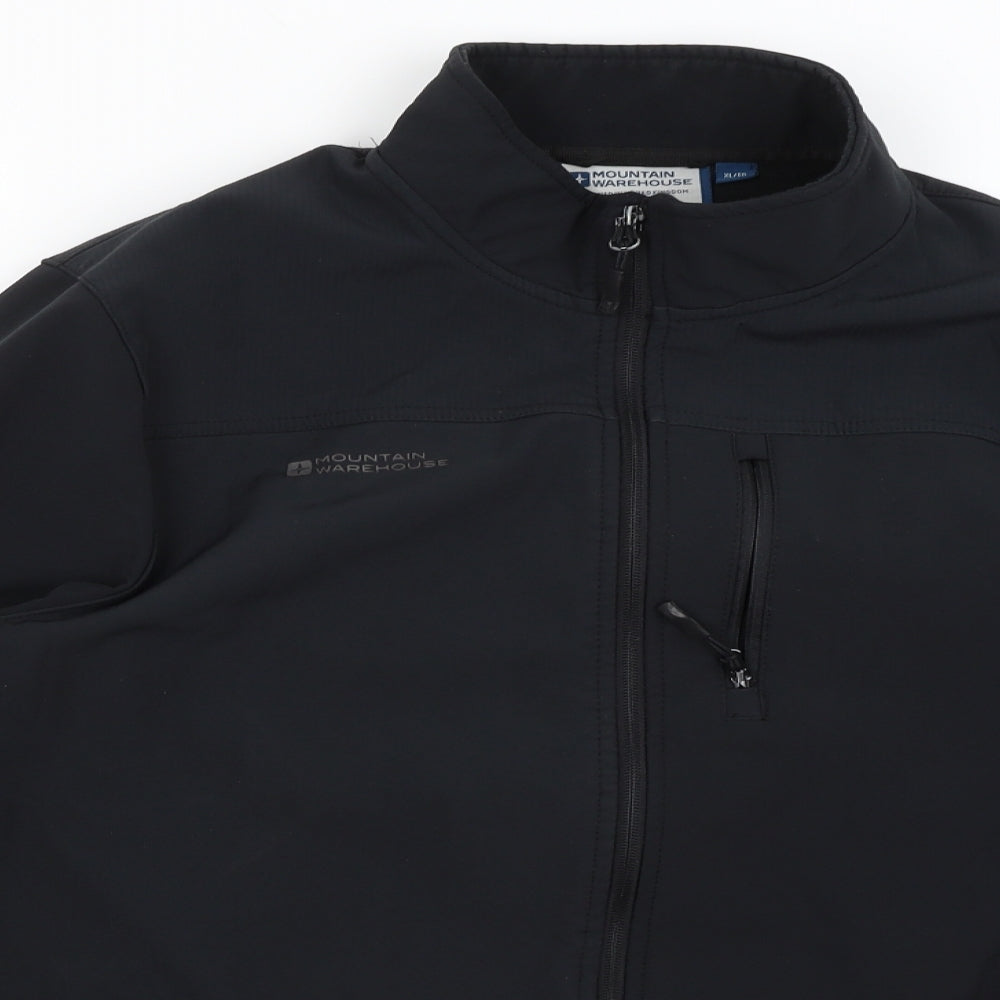 Mountain Warehouse Mens Black   Full Zip Jumper Size XL